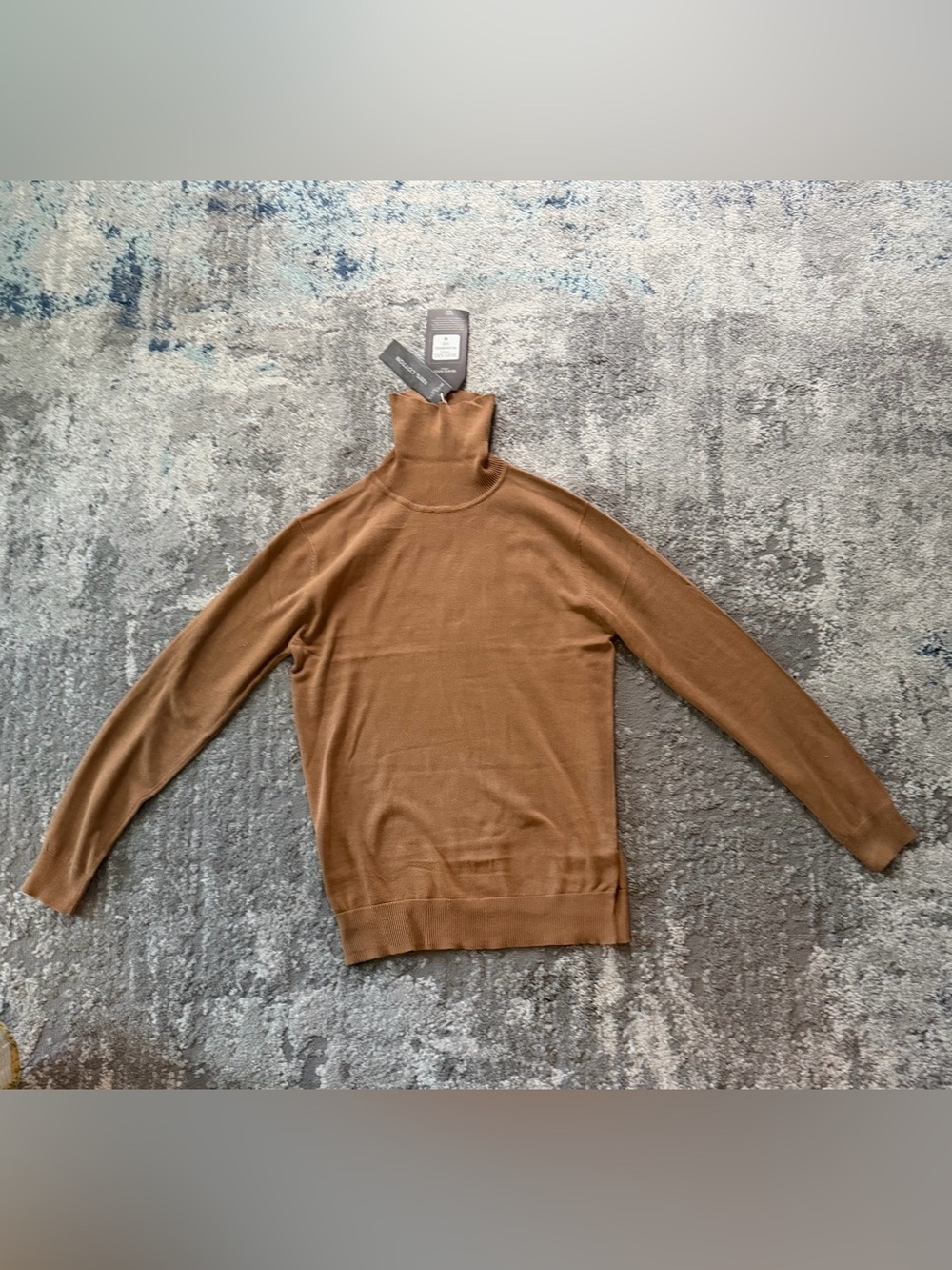 Men’s Brave Soul Tan Turtleneck Sweater